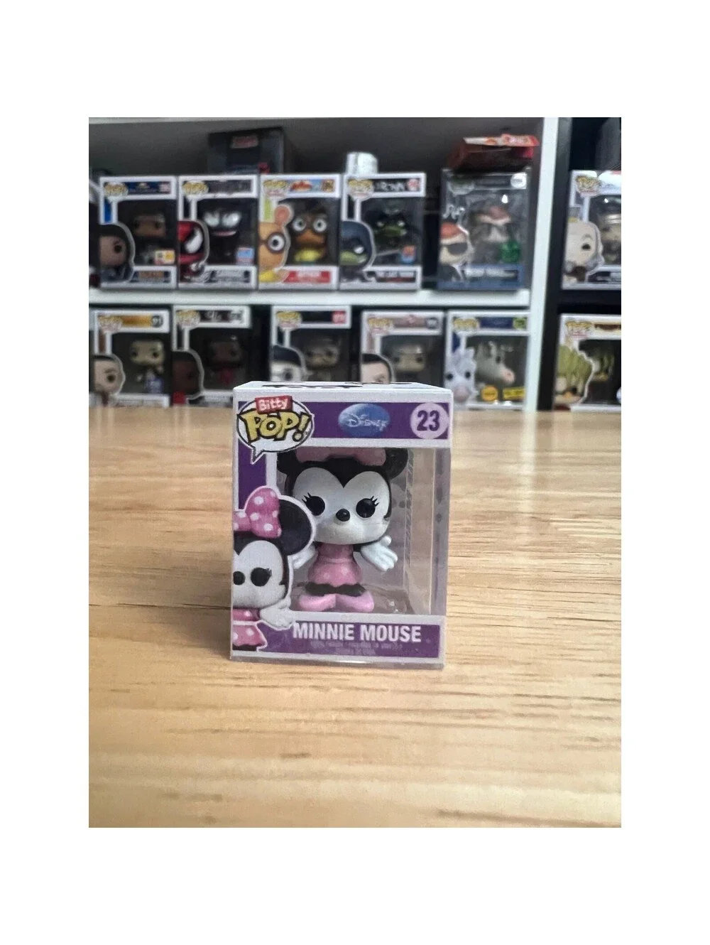 BITTY Minnie Mouse Pink Dress 1-Inch Funko Pop #23 Walt Disney Mickey Friends
